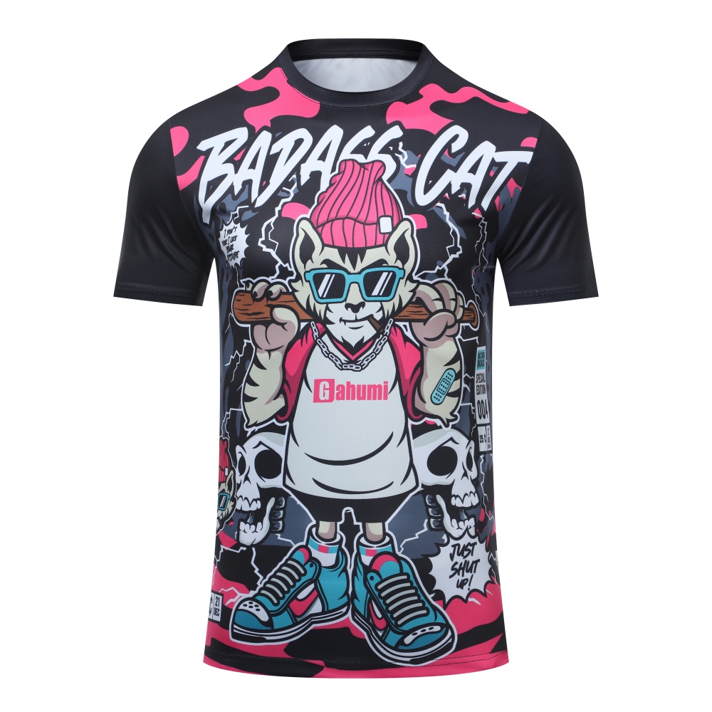 Gahumi Custom Anime Character Logo T-Shirt-02